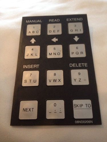 Milnor Keypad 08NF0206 Lightly Used