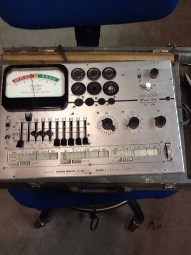 Precision 640 Tube Tester  Parts Or Repair