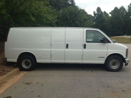 Carpet Cleaning Truck Mount and 2000 Chevy Van