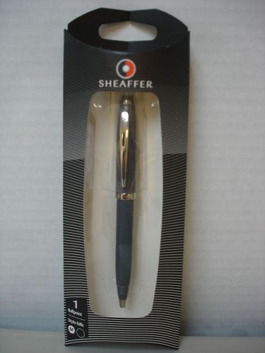 NEW Sheaffer 100 Ballpoint Pen Matte Grey Medium Point Black Ink 93192  93192P