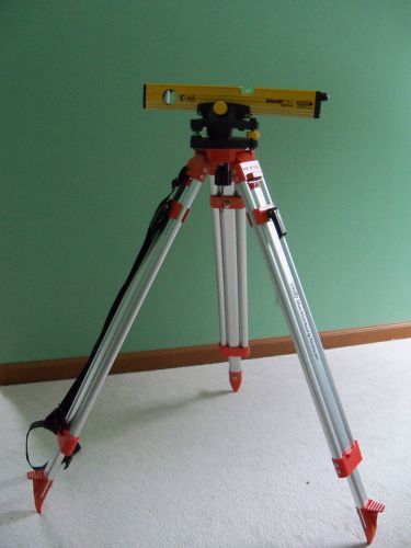 Macklanburg-duncan smartdot precision laser level system and surveyors tripod md for sale