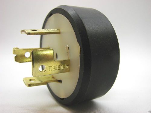Hubbell 9967 Twist-Lock Plug 4-Wire 250V 20A / 600V 10A t15