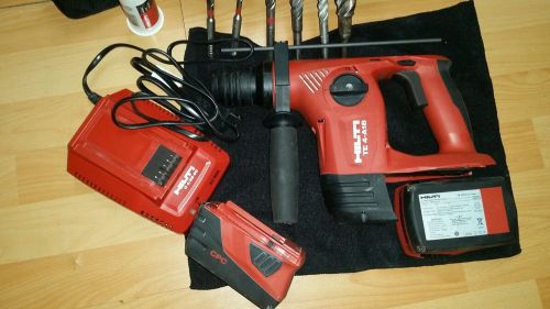 HILTI TE 4-A18 21.6v CORDLESS ROTARY HAMMER DRILL SDS PERFORMANCE PKG KIT