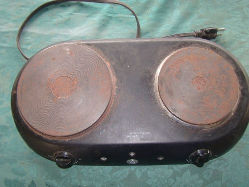 COUNTER TOP 2 BURNER HOT PLATE