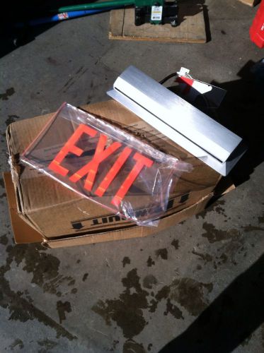 Architectural Edgelit LED Exit Signs