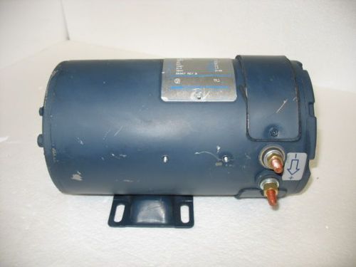 Leeson 12vdc slot shafted 1.2hp motor 108258.00, c4d34nz3b, forklift pump new for sale