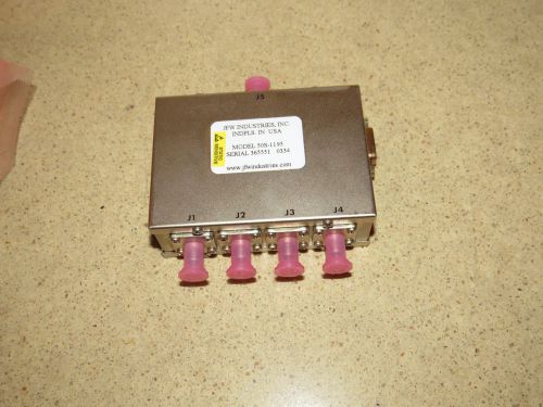 ^^ JFW 50S-1195 SMA: RF SWITCH 1P4T DC-3GHZ -NEW?