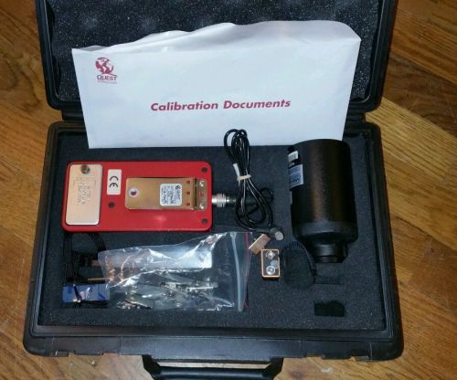 Quest tech. digital noise dosimeter model q-300 w/calibrator qc-10  - tested for sale