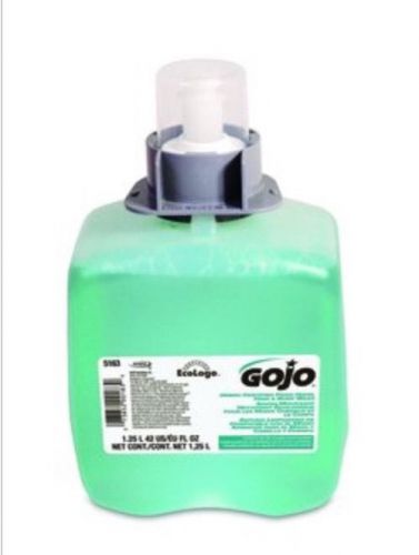 Gojo 5163-03 1250 ml green certified foam hand, hair &amp; body wash for sale