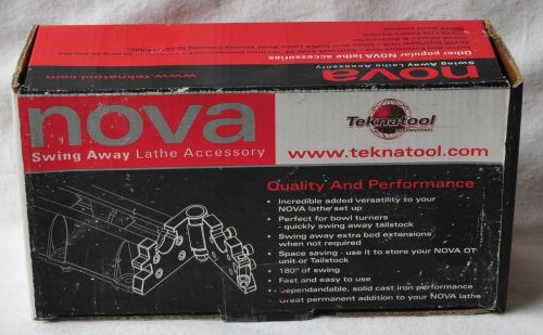 NOVA Swing Away Attachment Lathe Accessory &#034;NIB&#034; fits DVR XP &amp; 1624 models