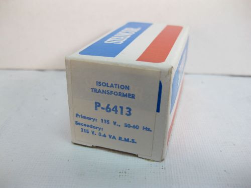 NEW Stancor P-6413 Isolation Transformer 115 V to 115 V 0.6 VA