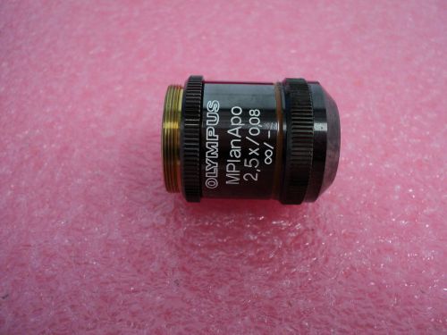 Olympus MPlanApo 2.5 x /0.08 Microscope Objective