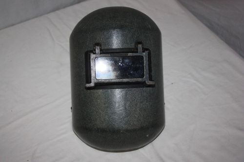 Vintage fibre metal welding helmet pipeliner usa steampunk industrial for sale