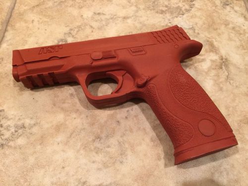 ASP Training Red Gun Smith &amp; Wesson M&amp;P W/Rail - NIB