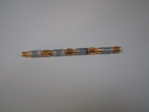 Agilent HP 8493C DC-26 Ghz attenuators set of 3 + 6 + 20 + 40 db (4 attenuators)