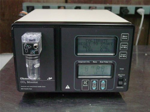 DATEX OHMEDA 5200 RGM ANESTHESIA GAS MONITOR CO2 N2O O2