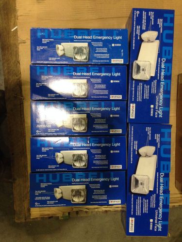 Ecseu2 compass dual head emergency light 120/277vac set of 7 for sale