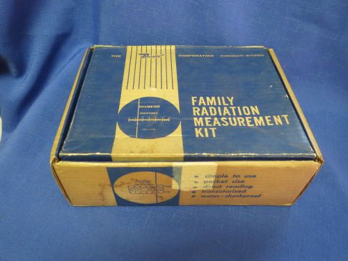 Vintage Cold War Era Bendix Family Radiation Measurement Kit in Orig Box