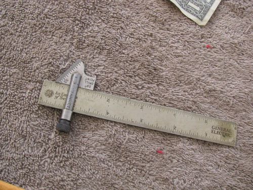 Starrett 22 C drill point gage machinist   toolmaker tool