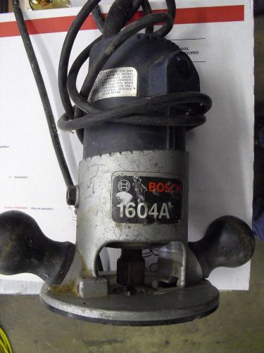 BOSCH 1604A ROUTER FIXED BASE 115V 11A 25000 RPM USA MADE