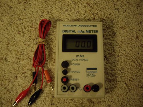 Nuclear Associates Fluke Victoreen Digital mAs mA XRay Meter 07-487 Pre 4000M