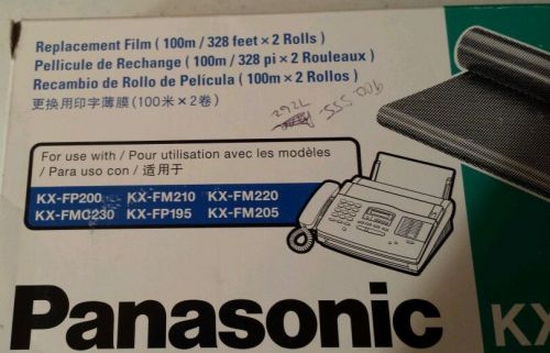 Panasonic KX-FA136 Replacement Film NEW 2 pack 328 feet per roll :)