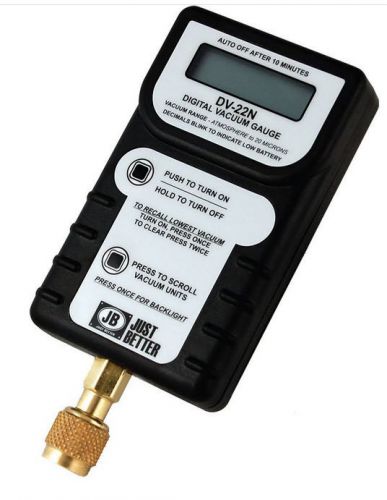 JB DV-22N Hand-Held Digital Vacuum Micron Gauge