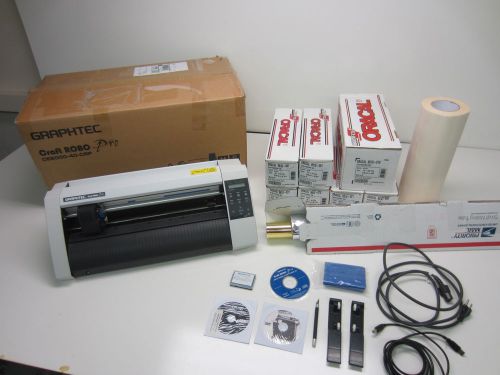 Graphtec Craft Robo Pro CE5000...Free Oracal Vinyl and Coraldraw X5