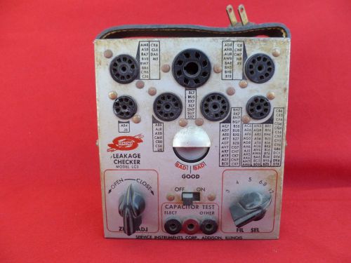 Sencore Tube Capacitor Leakage Tester LC 2 Audio Hi-Fi Amplifier 7 9 pin mini