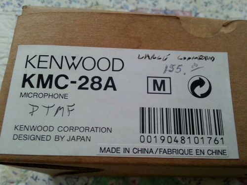 Kenwood kmc-28a dtmf  microphone for sale