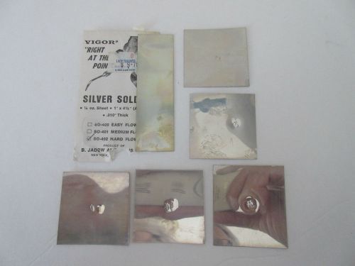 silver solder sheets Jewellery making repair