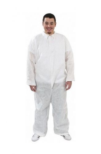 A10 KleenGuard White Light Duty Coveralls - 3XL, Kimberly-Clark