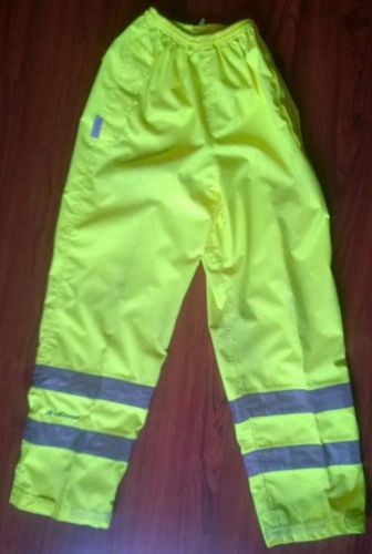 Lacrosse Rain Pants Safety Size Small Certified Class E