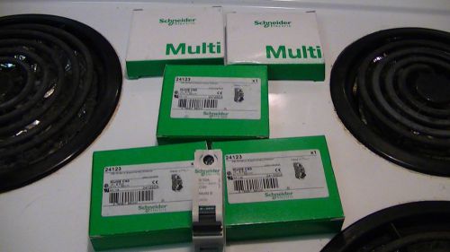 Schneider Multi 9 Breakers No.24123 bid is for five breakers