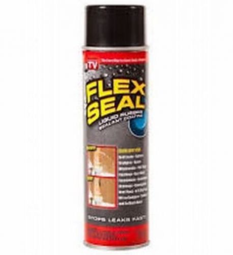 NEW FLEX SEAL FSR20 BLACK LARGE 14OZ  CAN LIQUID RUBBER SEALANT AS SEEN ON TV