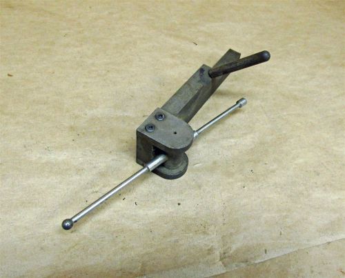 Vintage lathe center finder indicator tool holder for sale