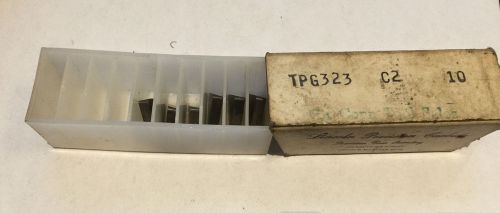 6x TPG 323 C2 Carbide Insert