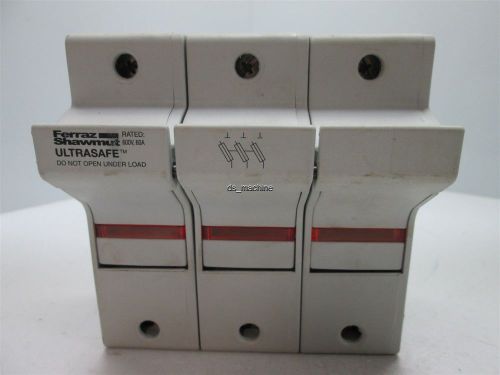 Ferraz Shawmut US6J3 UltraSafe Fuse Holder 60AMP 600V