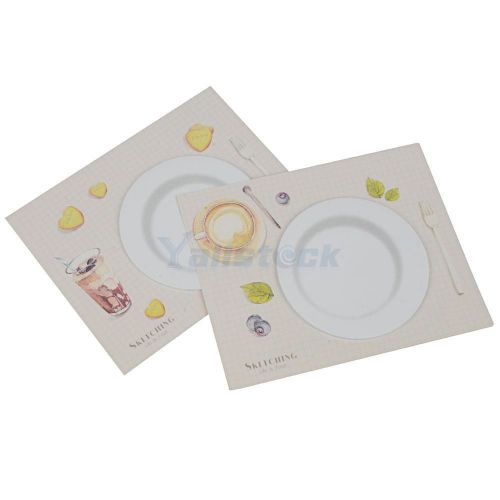 6pcs Unique Round Coffer Cup Mat Design Repeatable Sticky Notes Post-It Bookmark