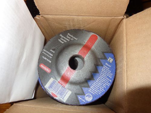 METABO TYPE 27 GRINDING WHEEL 4 1/2 X 1/4  X 7/8, NEW BOX OF 25