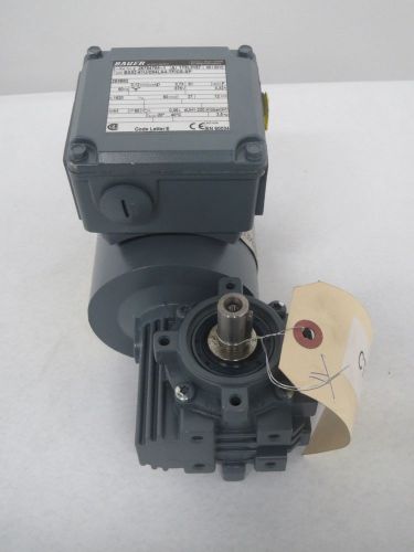 BAUER BS02-61U/D04LA4-TF/CS-SP 0.12KW 575V 1620/60RPM GEAR 27:1 MOTOR B377827