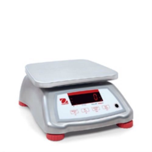 30 LB X 0.005 Ohaus Valor 4000 V41XWE15 NTEP Washdown Food Portion Control Scale