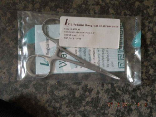 NEW LIFECARE SURGICAL D-0521.09 HARTMANN FCPS.3.5&#034;&#034; NIP