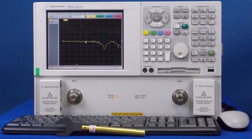 Agilent e8364b opt 010/014/016/unl pna network analyzer, 10 mhz - 50 ghz for sale