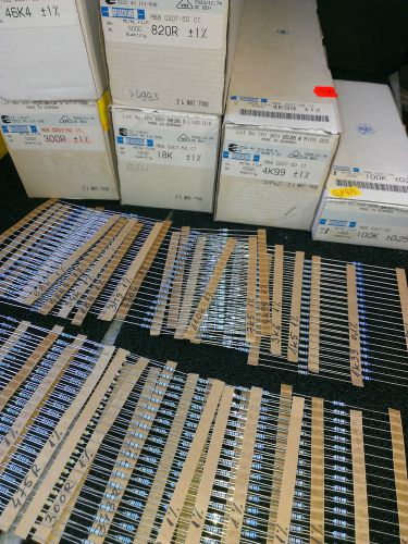 [500 pcs] MBB0207 Genuine Beyschlag Metal Film  Resistors  25 Values 20pcs each