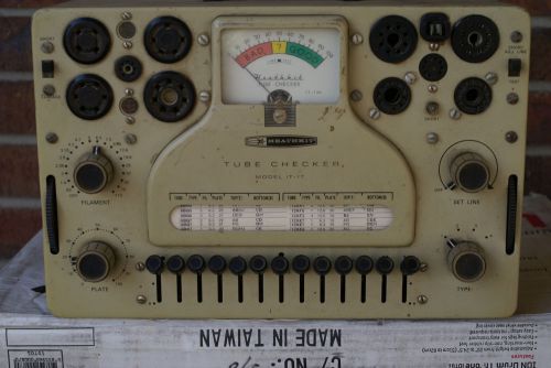 Heathkit IT-17 tube tester