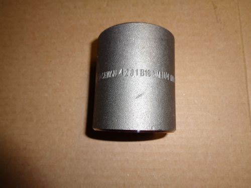 Forged steel pipe fitting 1 1/4&#034; threaded coupling  new for sale