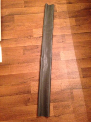 Two (2) feet of 3&#034; black raychem heat shrink tubing - 2:1 shrink ratio for sale