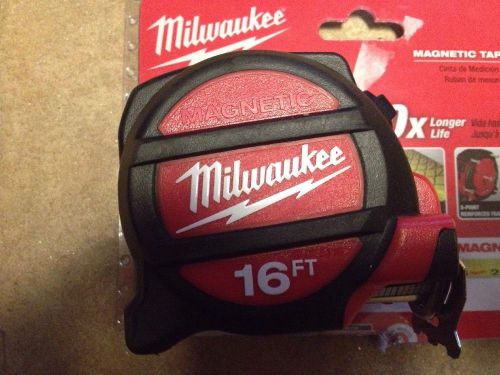 Milwaukee 48-22-5116 16 ft. Magnetic Tape Measure