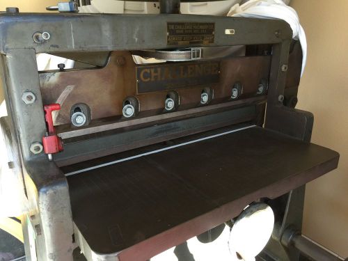 Vintage Challenge Paper Cutter - Works Wonderfully!